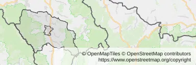 Mapa z zaznaczoną Bystrzycy Kłodzkiej