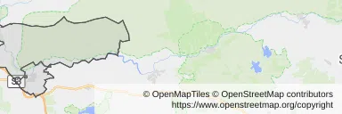 Mapa z zaznaczoną Skwierzynem