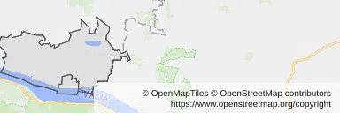 Mapa z zaznaczonym Dobrzyniu nad Wisłą