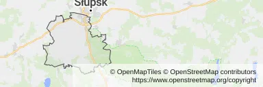 Mapa z zaznaczonym Kobylnicy