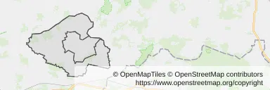 Mapa z zaznaczonym Latowiczem