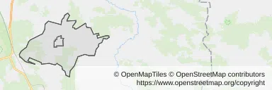 Mapa z zaznaczonym Mikstacem