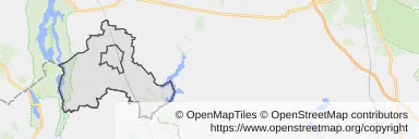 Mapa z zaznaczonym Piotrkowie Kujawskim