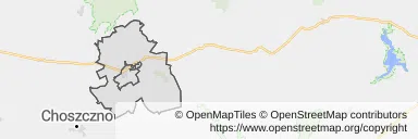 Mapa z zaznaczonym Reczem