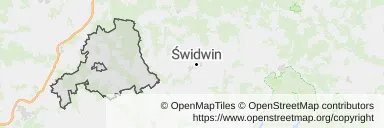 Mapa z zaznaczonym Reskiem