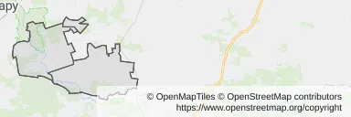 Mapa z zaznaczonym Surażu