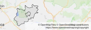 Mapa z zaznaczonym Wołowem