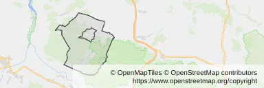 Mapa z zaznaczonym Zaklikowem